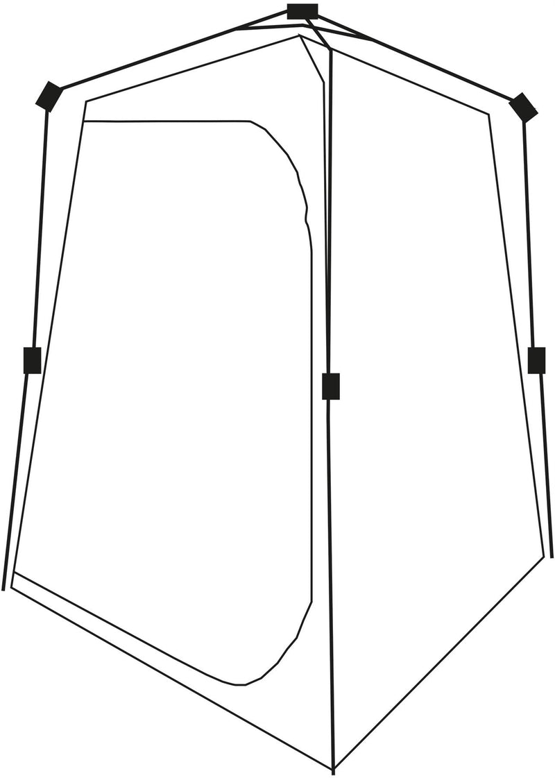 Quest Instant Utility and Toilet Tent Grey Quest Leisure - Dynamic Drive