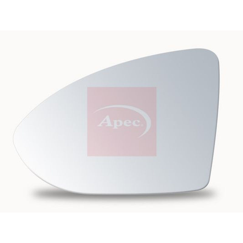 Apec Exterior Wing Mirror Glass Left fits VW Arteon 2017-2021 1.5 2.0