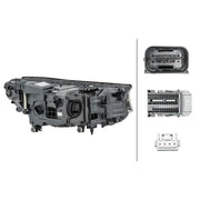 Hella Headlight Headlamp LED Left fits BMW 7 2015-2020