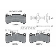 Textar Front Brake Pad Set 2395503