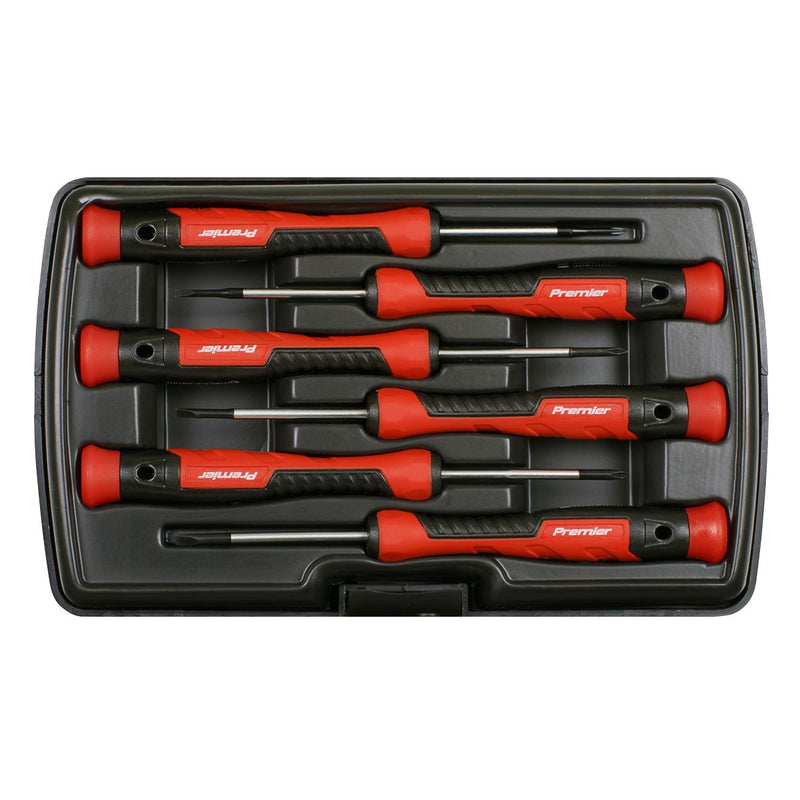 Sealey Premier Premier Precision Screwdriver Set 6pc AK97324 Sealey Premier - Dynamic Drive