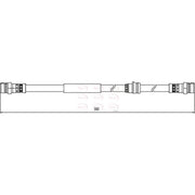 Apec Brake Hydraulic Hose Line Front fits Audi Tt 2006-2014 2.0 3.2