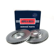Borg & Beck Front & Rear Brake Discs & Pads fits Honda Accord VIII 2008-2015