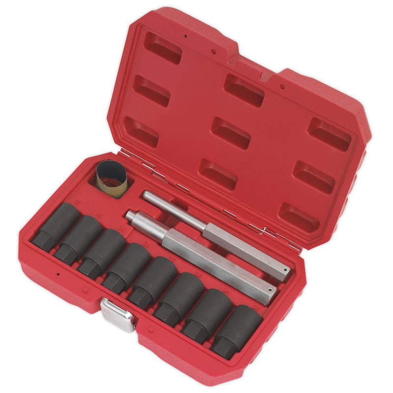 Sealey Locking Wheel Nut Removal Set 10pc SX272 Sealey - Dynamic Drive