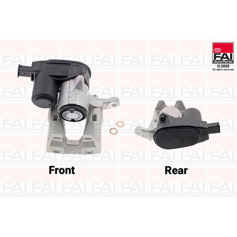 FAI Brake Caliper Assembly Rear Right fits Hyundai I40 I 2012-2019 1.6 1.7 2.0