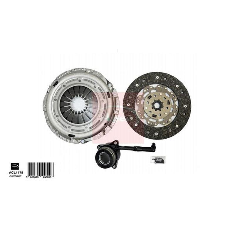 Apec Clutch Kit Set 3pc fits Audi A3 1996-2003 1.8 1.9