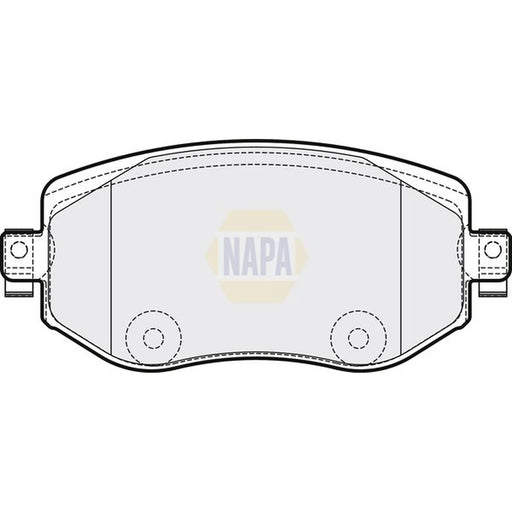 NAPA Front Brake Pad Set NBP1413