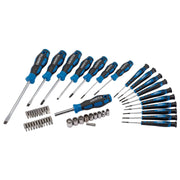 Draper Screwdriver, Socket and Bit Set (49 Piece) 20721 Draper - Dynamic Drive