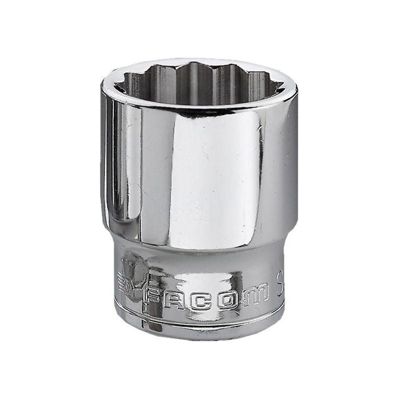 Facom Bi-Hexagon Socket 3/8in Drive 19mm Facom - Town Tools