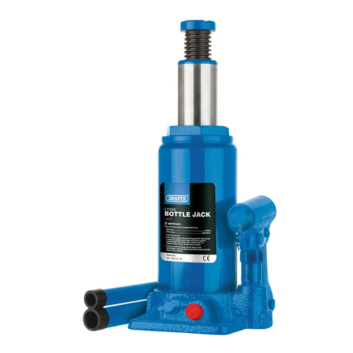 Draper Hydraulic Bottle Jack, 8 Tonne 13070 Draper - Dynamic Drive