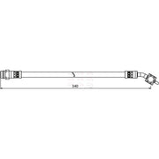 Apec Brake Hydraulic Hose Line Rear Left fits Ford Galaxy 2006-2015 2.0