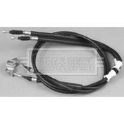 Borg & Beck Handbrake Cable Right Rear BKB2681