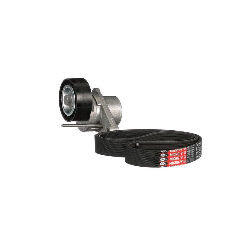 Gates V-Ribbed Belt Set fits Citroën C2 2003-2012 1.1 1.4 1.6