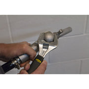 Siegen 200mm Adjustable Wrench Spanner 40mm Extra Wide Jaws Opening Pipe Siegen  - Dynamic Drive