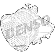 Denso Heater Blower Fan DEA09033