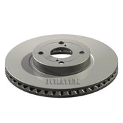 Juratek Front Brake Discs & Pads fits Toyota Corolla 2001-2007 1.4 1.8 2.0