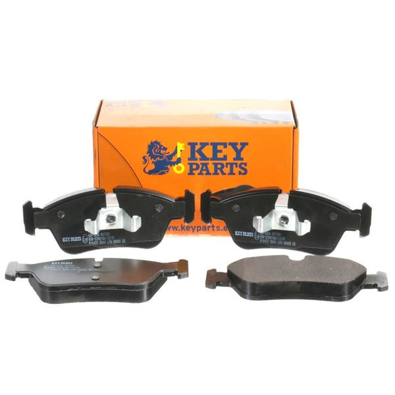Key Parts 4 x Front Brake Pad Set fits BMW 1 2004-2011