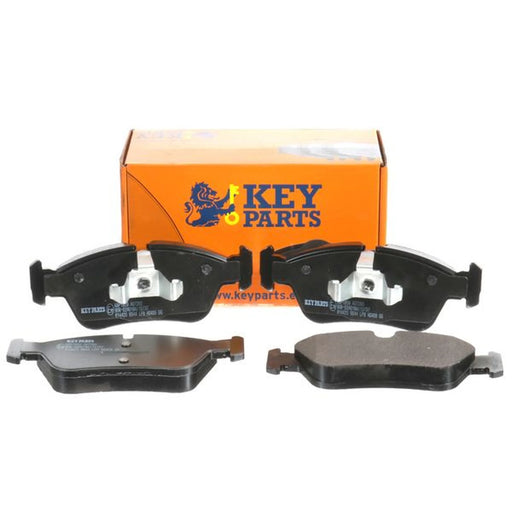 Key Parts 4 x Front Brake Pad Set fits BMW 1 2004-2011