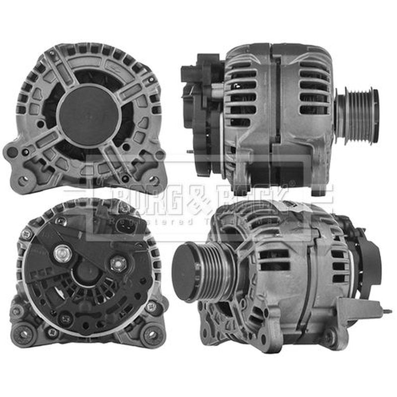 Borg & Beck Car Alternator 12V fits Audi A2 2000-2005 1.4