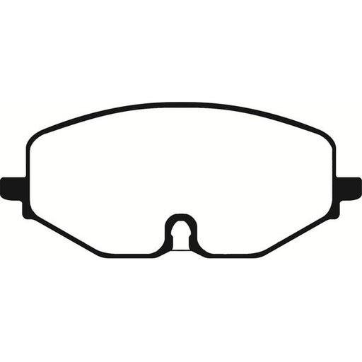 Abtex Front Brake Pad Set PLU4637
