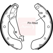 Apec Brake Shoe Set Axle Kit fits Chevrolet Aveo / Kalos 2003-2013 1.2 1.4