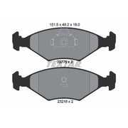 Textar Front Brake Pad Set 2377501