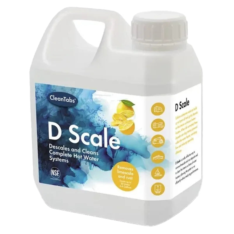 Clean Tabs D Scale 1L Hot Water System Cleaner & Descaler