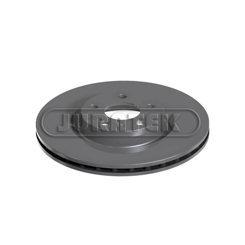 Juratek Front Brake Vented Discs & Pads fits Fiat 500L 2012-2018 0.9 1.3 1.4 1.6