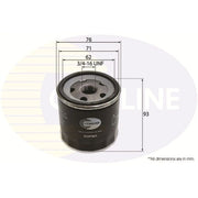 Comline Full Service Kit with Air, Oil, Fuel & Cabin Filters fits Skoda Fabia I