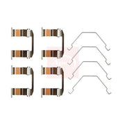 Apec Brake Pad Accessory Fitting Kit Front KIT429