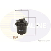 Comline Full Service Kit with Air, Oil, Fuel & Cabi fits Honda Accord VII Tourer