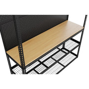 Heavy-Duty Modular Workbench Racking & Pegboard 1820mm 300kg Capacity Per Level Sealey - Dynamic Drive