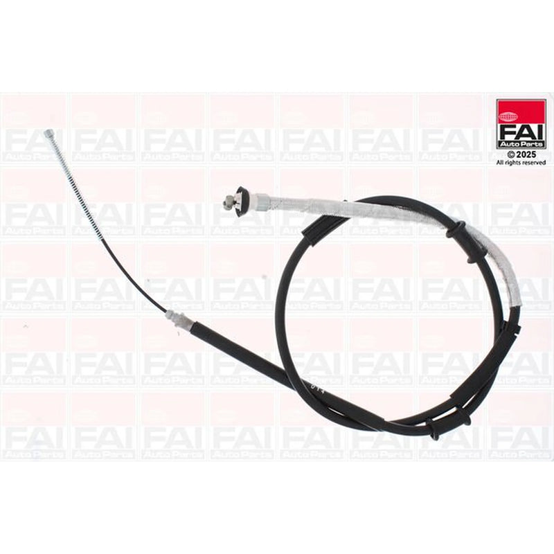 FAI Handbrake Cable Left Rear fits Fiat Grande Punto 2005 on 1.2