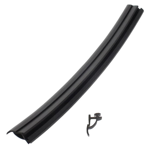 Hartal Rubber Door Seal 1 Meter Weather-Resistant Black