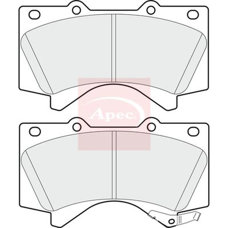 Apec Front Brake Pad Set PAD1761