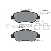 Textar Front Brake Pad Set 2407202