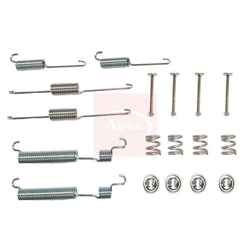 Apec Brake Shoe Accessory Kit Rear fits Hyundai Amica / Atoz 1998-2010 1.0 1.1