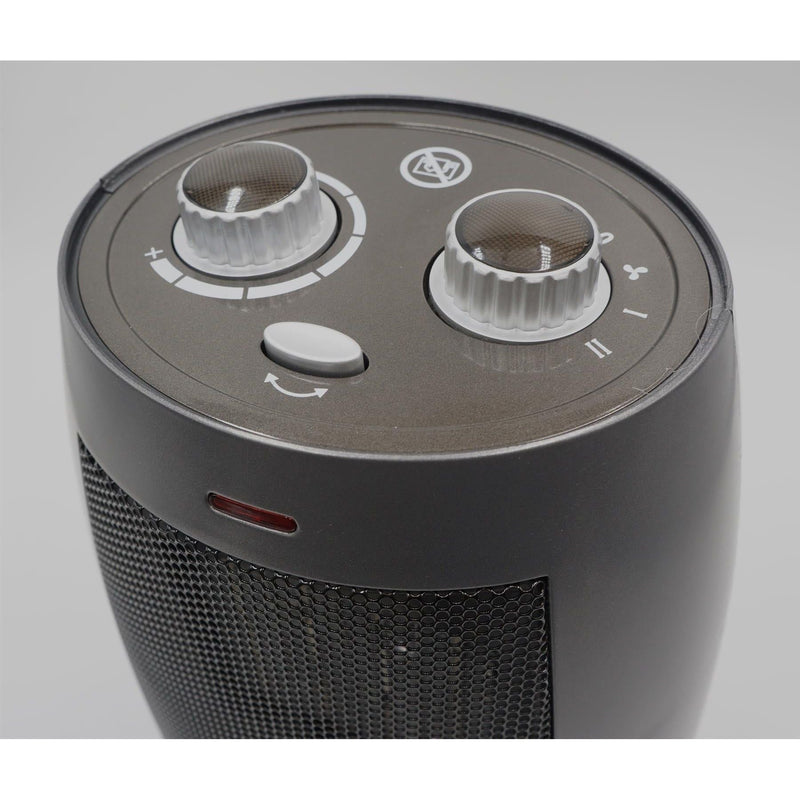 Fan Heater Caravan Motorhome Electric Low Wattage Swiss Luxx Swivelling Ceramic Swiss Luxx - Dynamic Drive