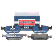 Borg & Beck Front & Rear Brake Discs & Pads fits Jaguar Xj 1997-2003 3.2