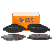 Key Parts 4 x Front Brake Pad Set fits Peugeot 3008 2009-2016