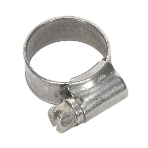 Sealey Hose Clip Stainless Steel13-19mm Pack of 10 SHCSSM00 Sealey - Dynamic Drive