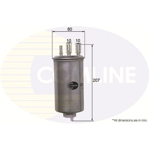 Comline Fuel Filter Element fits Dacia Duster 2010-2018 1.5