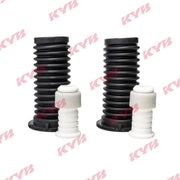 KYB 2 x Front Dust Cover Kit fits Nissan Qashqai II 2013-2015 1.2 1.5 1.6 2.0