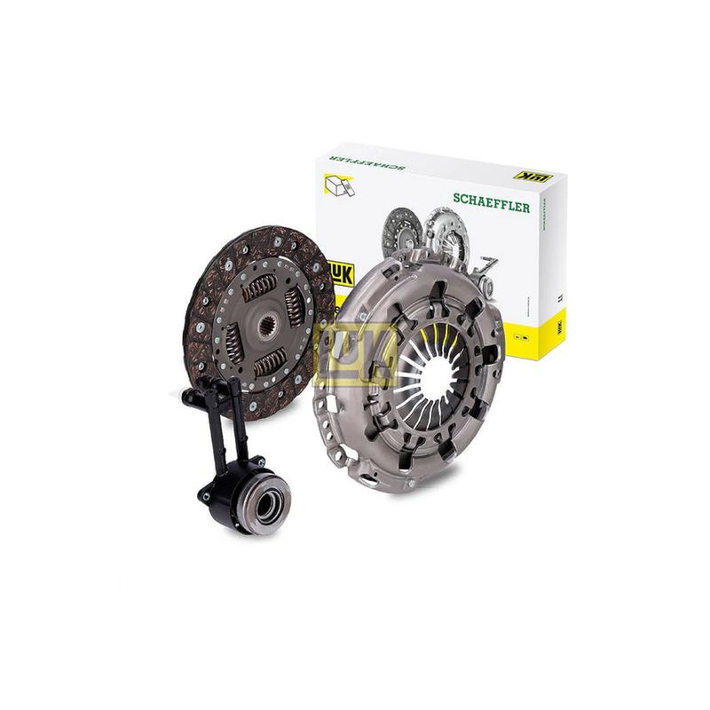 LuK Clutch Kit Set 3pc fits Ford Courier Box Body/Mpv 1996-2003 1.3 1.4