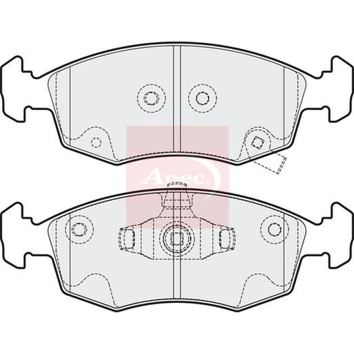Apec Front Brake Pad Set PAD1871