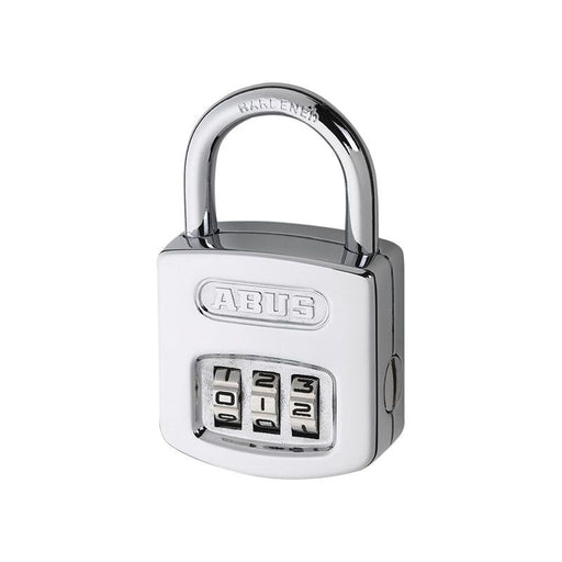 Abus Mechanical 160/50 50mm Steel Case Die-Cast Body Combination Padlock (4-Digit) Carded ABUS Mechanical - Dynamic Drive
