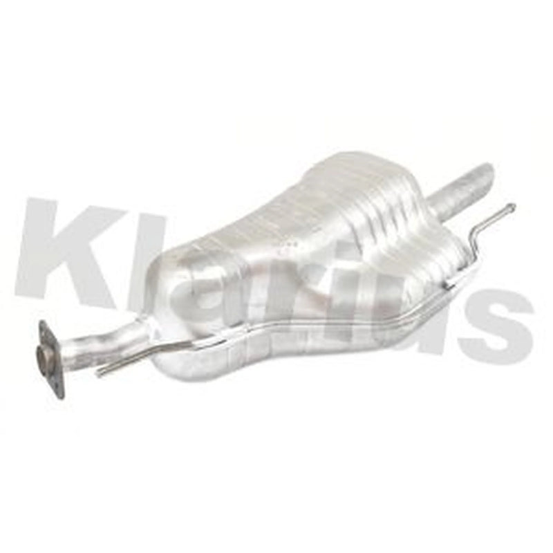 Klarius Box With Tail Pipe Rear fits Opel Astra F Classic 1998-2002 1.6