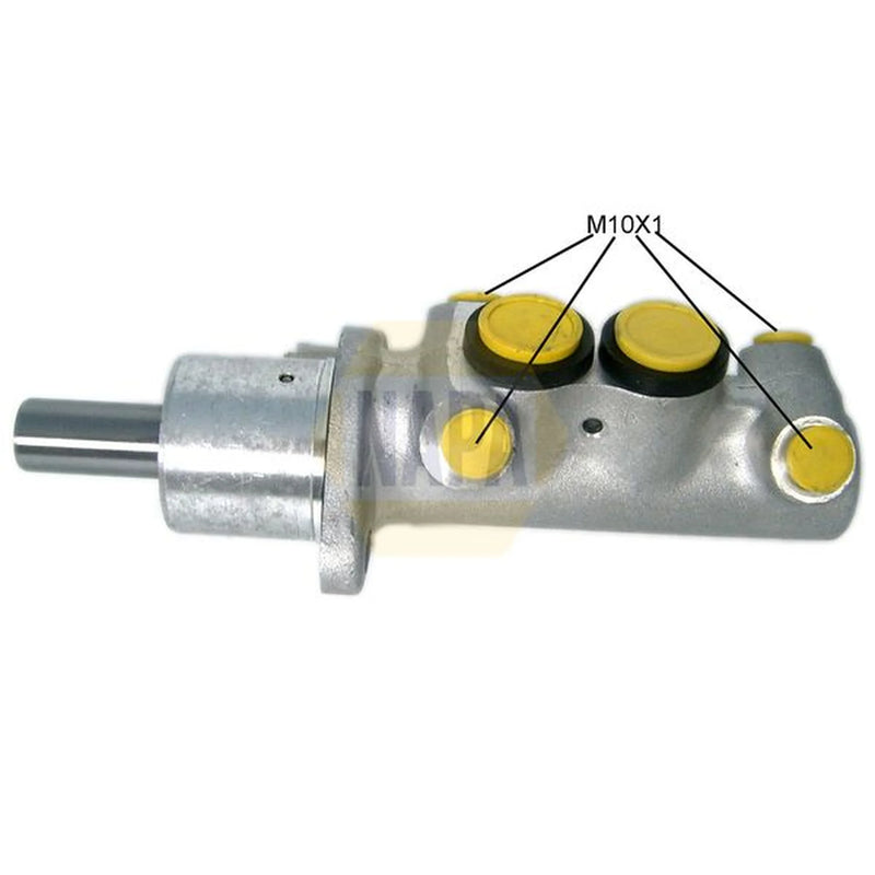 NAPA Brake Master Cylinder Hydraulic Assembly fits Seat Arosa 1997-2004