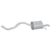 Hella End Silencer Rear fits Renault Captur I 2013-2019 1.2 1.5