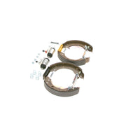 Bosch Brake Shoe Set Axle Kit fits Smart Fortwo 2007-2010